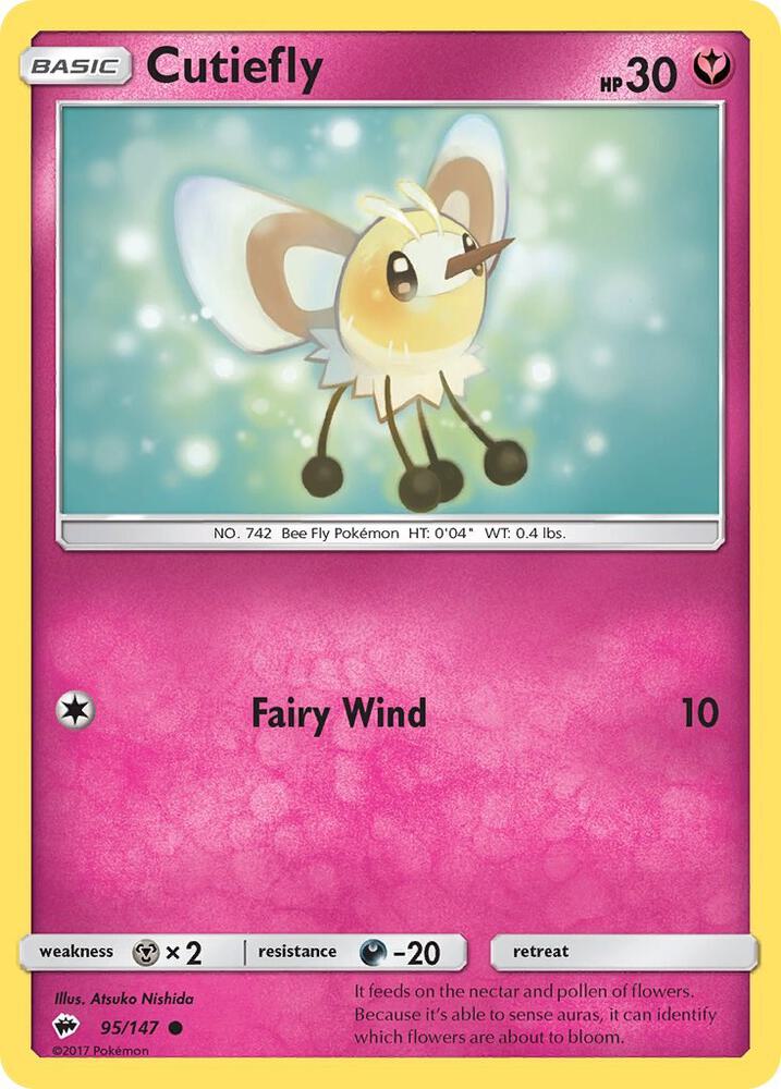 Cutiefly 95/147 (SM - Burning Shadows)  | Good Games Adelaide SA