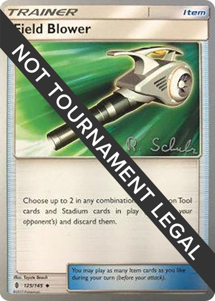 Field Blower 2018 Robin Schulz 125/145 (World Championship Decks)  | Good Games Adelaide SA