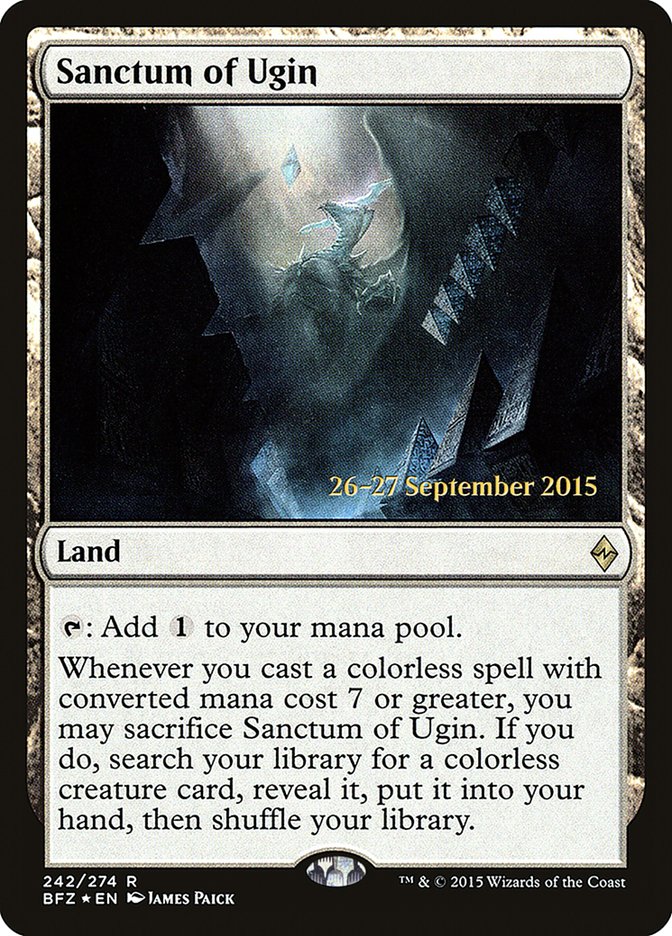 Sanctum of Ugin [Battle for Zendikar Promos] | Good Games Adelaide SA