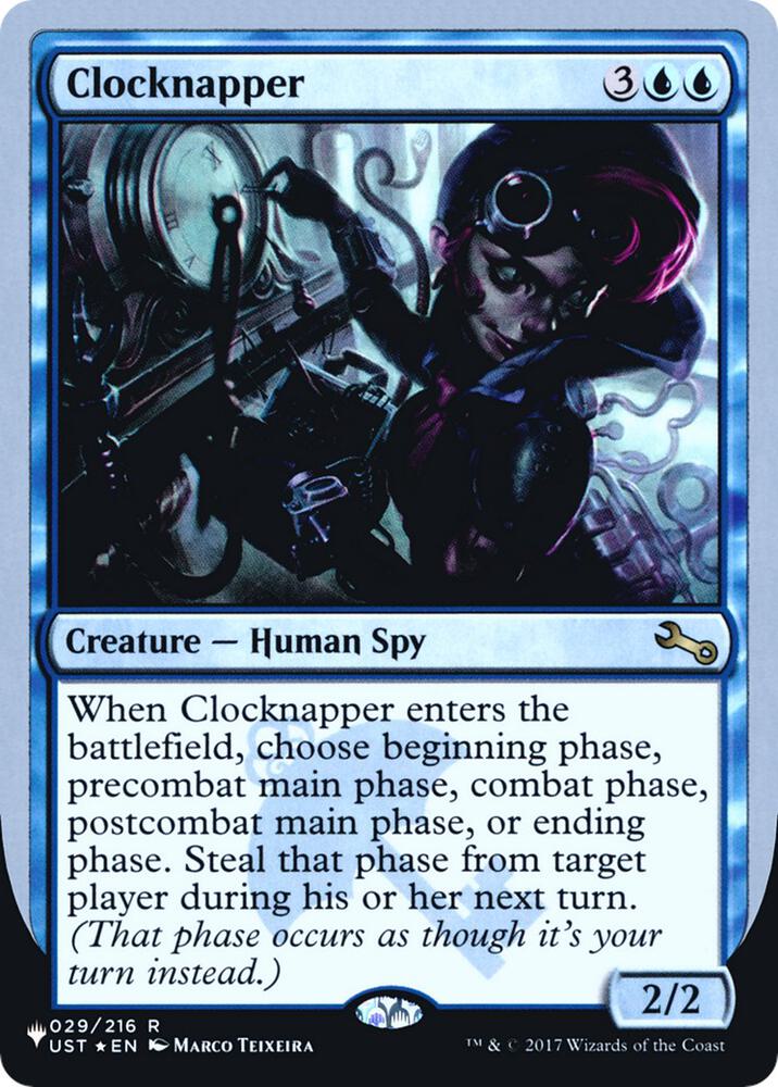 Clocknapper 029/216 (The List Reprints)  - Foil | Good Games Adelaide SA