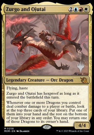 Zurgo and Ojutai (Promo Pack) [March of the Machine Promos] | Good Games Adelaide SA