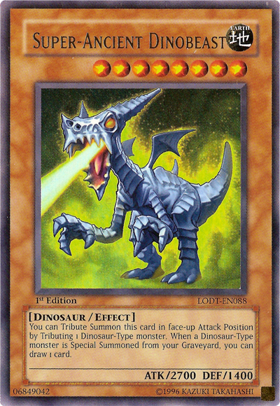 Super-Ancient Dinobeast [LODT-EN088] Ultra Rare | Good Games Adelaide SA