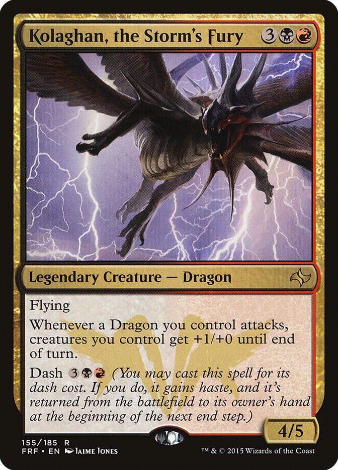 Kolaghan, the Storm's Fury 155 (Fate Reforged)  - Foil | Good Games Adelaide SA