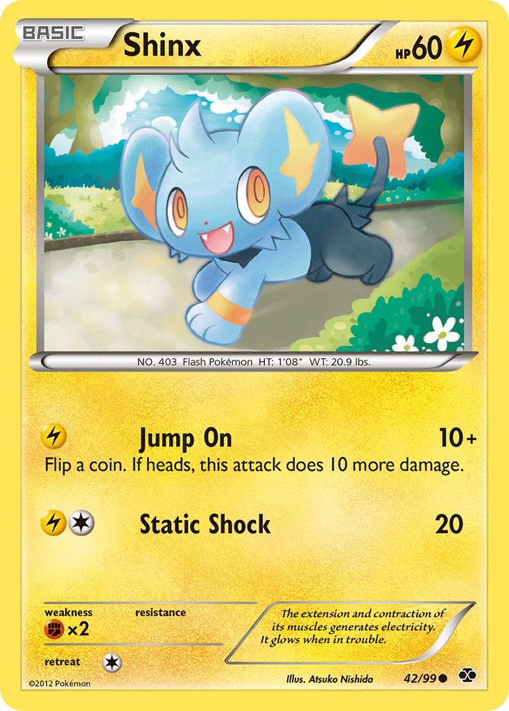 Shinx (42/99) [Black & White: Next Destinies] | Good Games Adelaide SA
