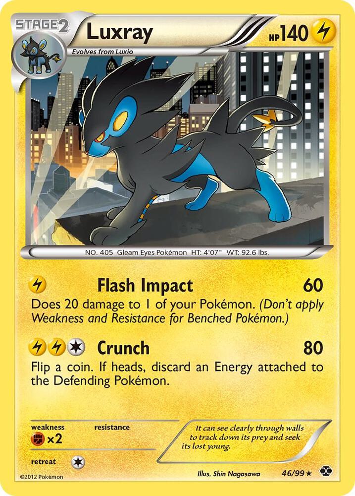 Luxray 46/99 (Next Destinies)  - Holofoil | Good Games Adelaide SA