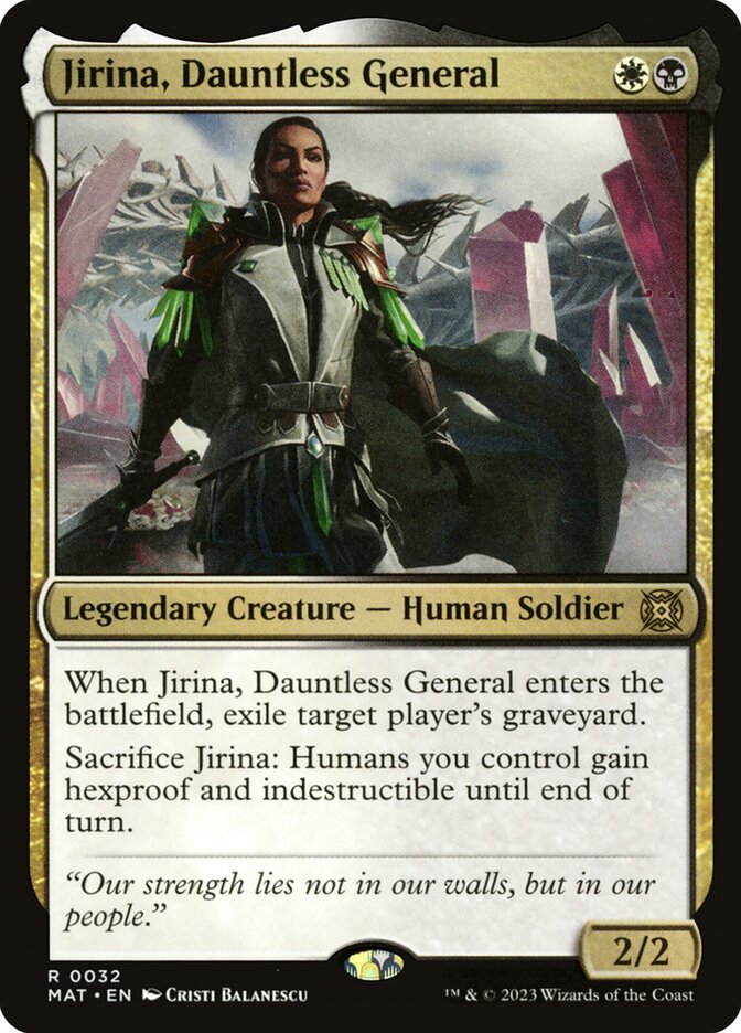 Jirina, Dauntless General 32 (March of the Machine: The Aftermath)  | Good Games Adelaide SA