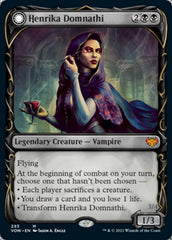 Henrika Domnathi // Henrika, Infernal Seer (Showcase Fang Frame) [Innistrad: Crimson Vow] | Good Games Adelaide SA