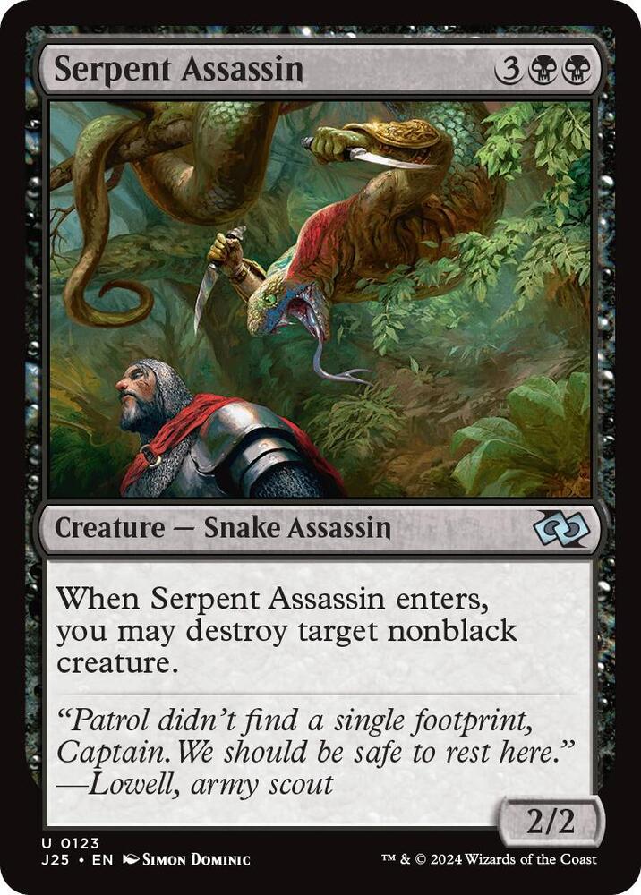 Serpent Assassin 123 (Foundations Jumpstart)  | Good Games Adelaide SA