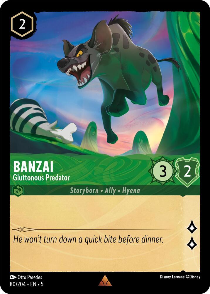 Banzai Gluttonous Predator 80/204 (Shimmering Skies)  | Good Games Adelaide SA