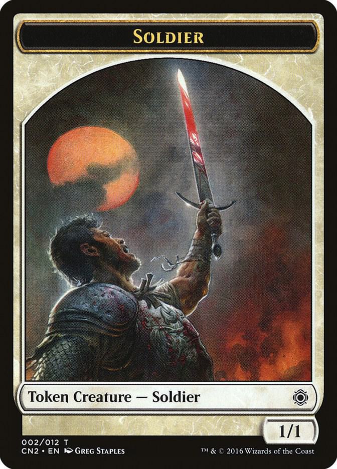 Soldier Token 2 (Conspiracy: Take the Crown)  | Good Games Adelaide SA