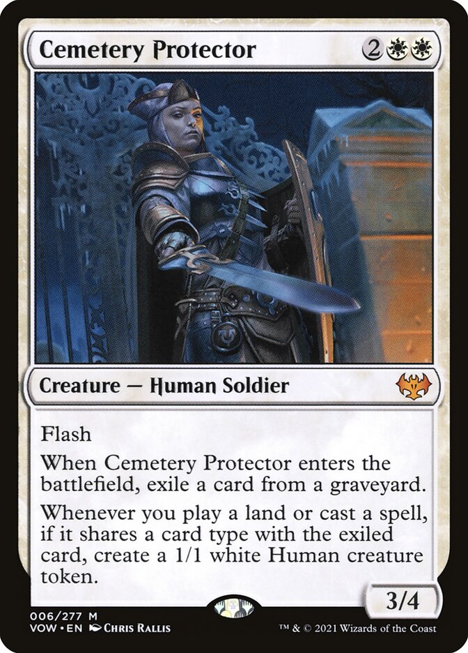 Cemetery Protector 6 (Innistrad: Crimson Vow)  | Good Games Adelaide SA