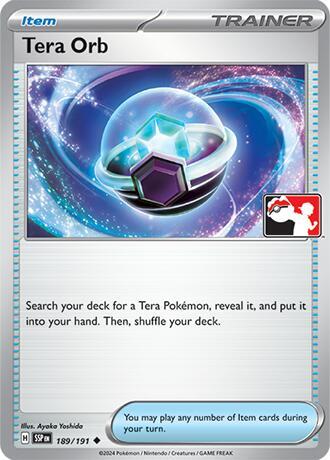 Tera Orb Series 7 189/191 (Prize Pack Series Cards)  - Holofoil | Good Games Adelaide SA