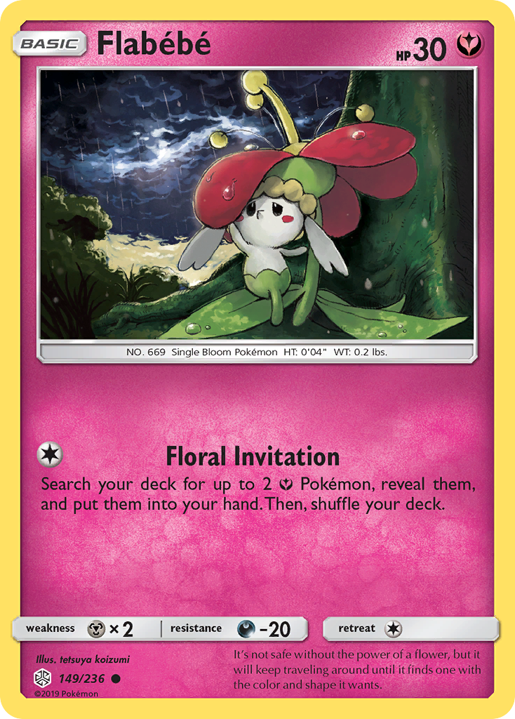 Flabebe (149/236) [Sun & Moon: Cosmic Eclipse] | Good Games Adelaide SA