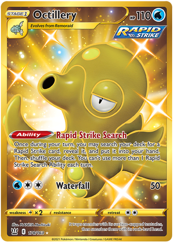 Octillery (178/163) [Sword & Shield: Battle Styles] | Good Games Adelaide SA