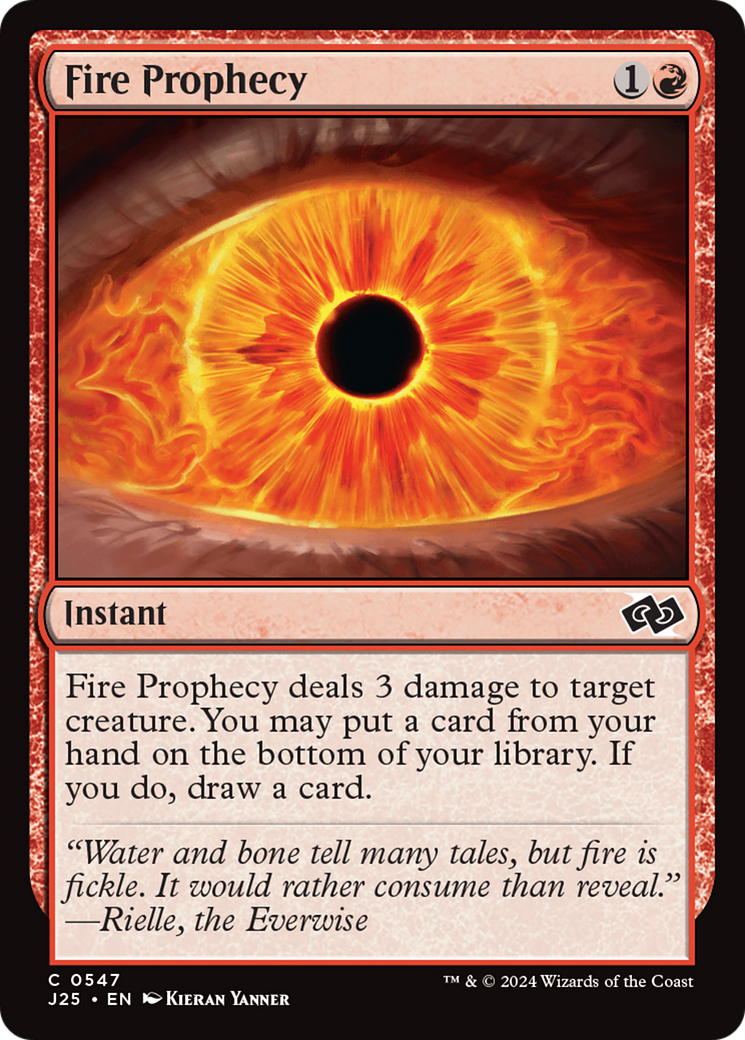 Fire Prophecy [Foundations Jumpstart] | Good Games Adelaide SA
