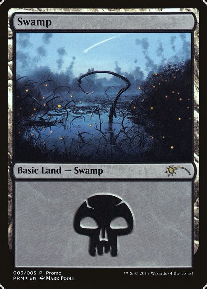 Swamp 3 (Gift Boxes and Promos)  - Foil | Good Games Adelaide SA