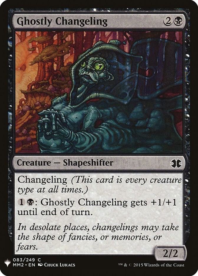 Ghostly Changeling 83 (The List Reprints)  | Good Games Adelaide SA