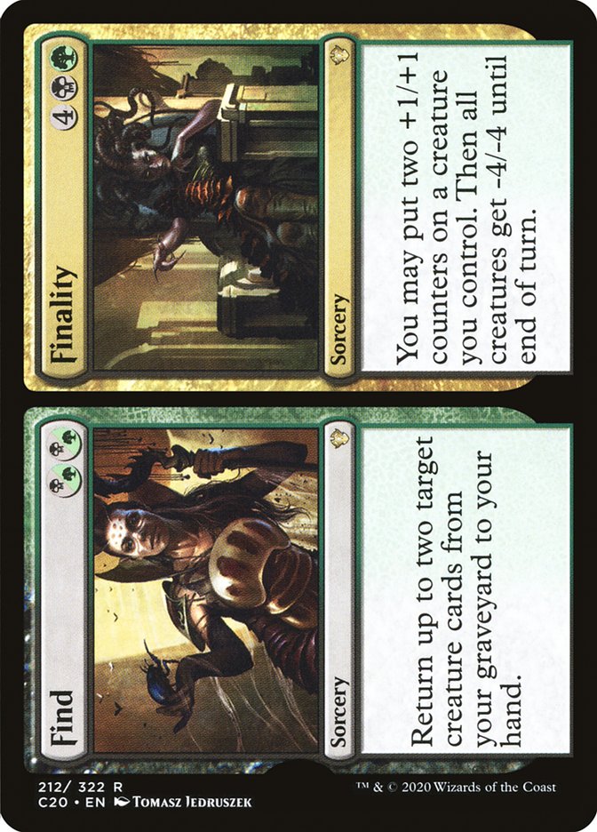 Find // Finality [Commander 2020] | Good Games Adelaide SA