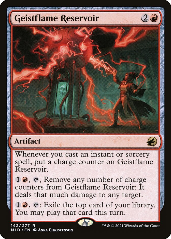 Geistflame Reservoir 142 (Innistrad: Midnight Hunt)  | Good Games Adelaide SA