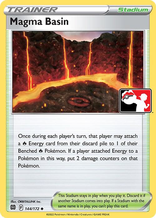 Magma Basin Series 2/3 144/172 (Prize Pack Series Cards)  - Holofoil | Good Games Adelaide SA
