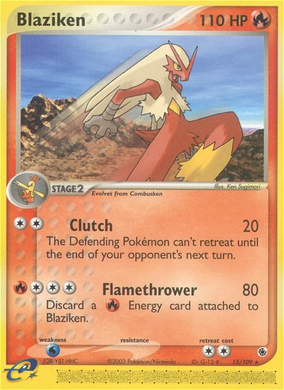 Blaziken (15/109) [EX: Ruby & Sapphire] | Good Games Adelaide SA
