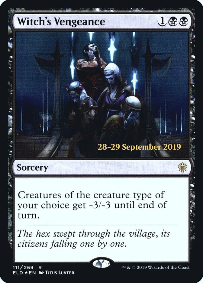 Witchs Vengeance 111 (Prerelease Cards)  - Foil | Good Games Adelaide SA