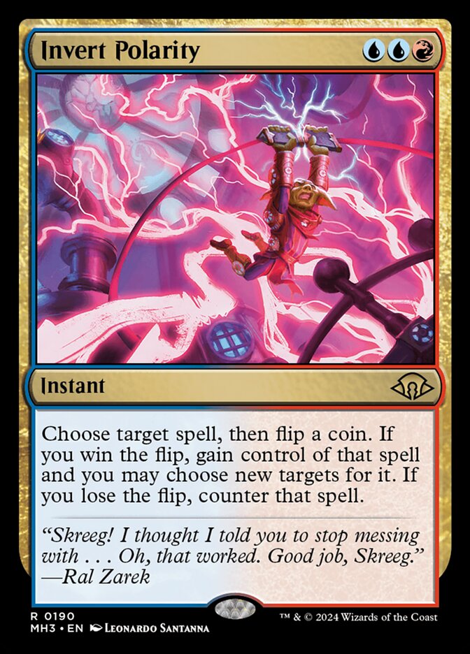 Invert Polarity 190 (Modern Horizons 3)  - Foil | Good Games Adelaide SA