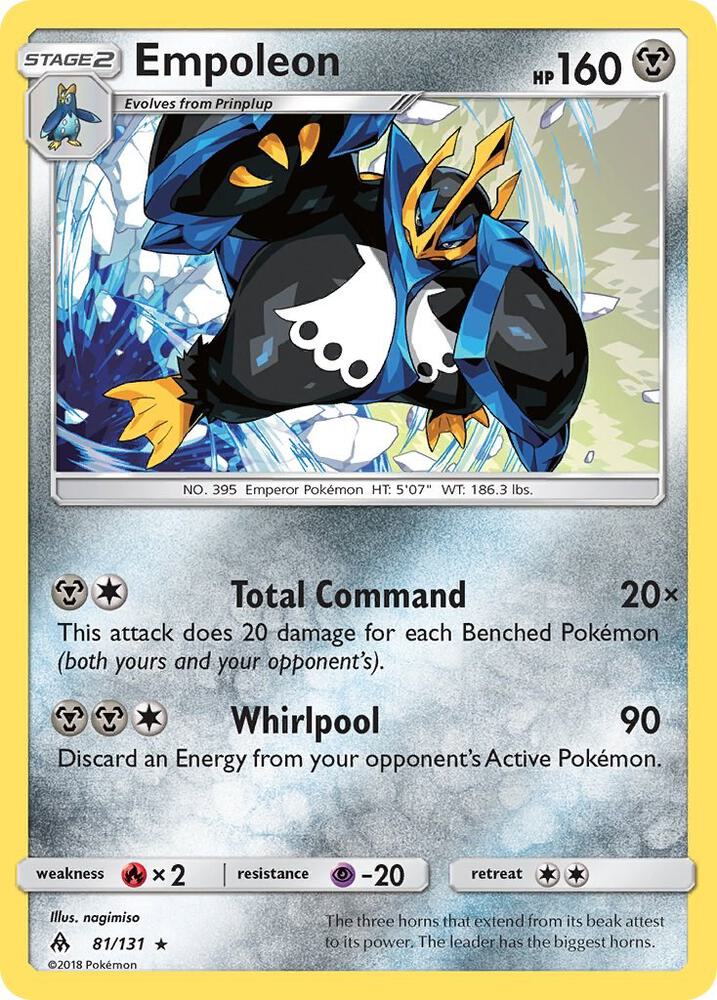 Empoleon 81/131 (SM - Forbidden Light)  - Holofoil | Good Games Adelaide SA