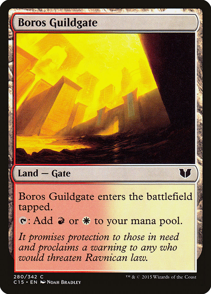 Boros Guildgate [Commander 2015] | Good Games Adelaide SA