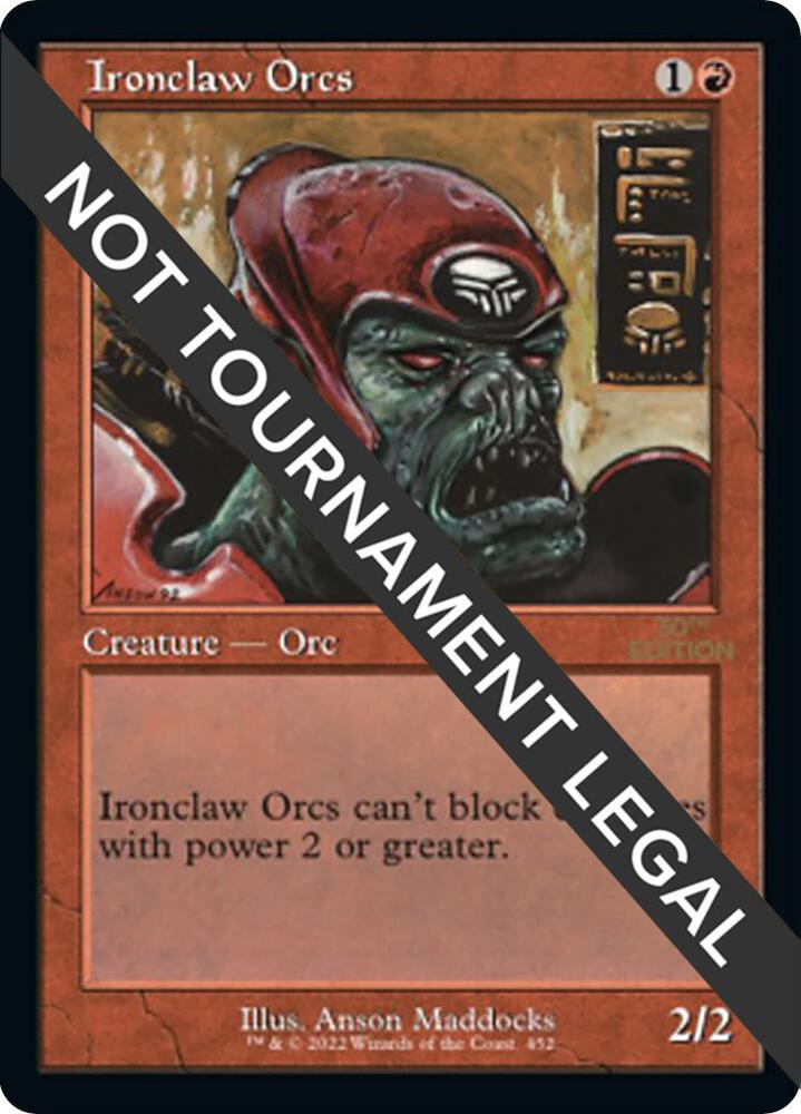 Ironclaw Orcs Retro Frame 452 (30th Anniversary Edition)  | Good Games Adelaide SA