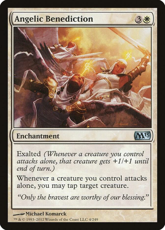Angelic Benediction 4 (Magic 2013 (M13))  - Foil | Good Games Adelaide SA