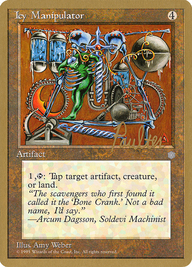 Icy Manipulator (Preston Poulter) [Pro Tour Collector Set] | Good Games Adelaide SA