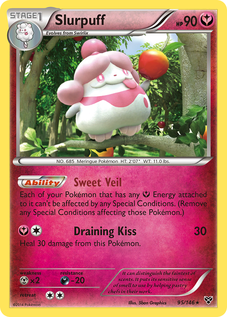 Slurpuff (95/146) [XY: Base Set] | Good Games Adelaide SA