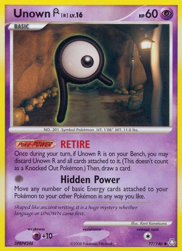 Unown R 77/146 (Legends Awakened)  | Good Games Adelaide SA