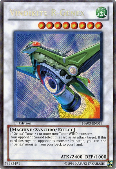 Vindikite R-Genex [HA03-EN059] Secret Rare | Good Games Adelaide SA