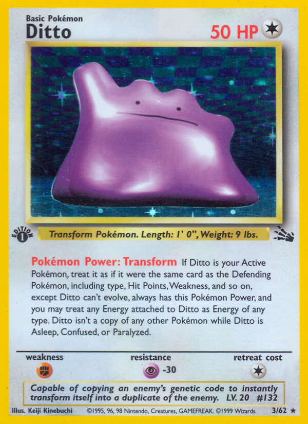 Ditto (3/62) [Fossil 1st Edition] | Good Games Adelaide SA