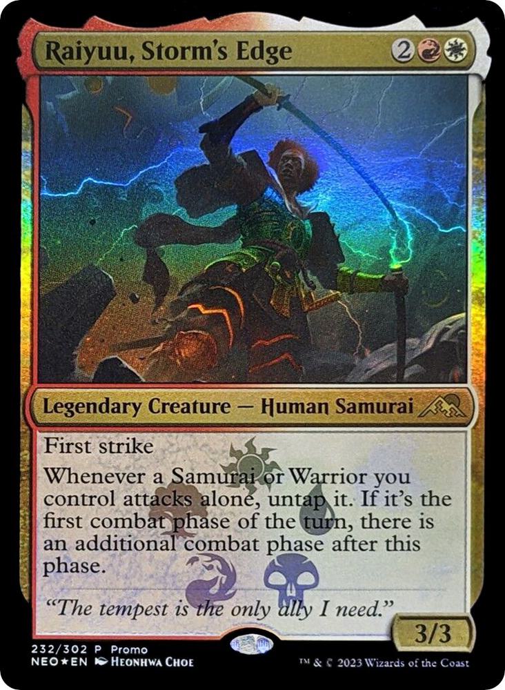Raiyuu Storms Edge 232 (Media Promos)  - Foil | Good Games Adelaide SA