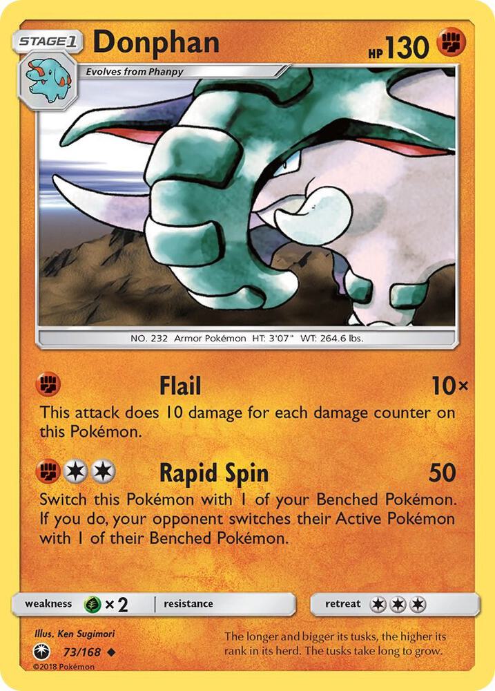 Donphan 73/168 (SM - Celestial Storm)  | Good Games Adelaide SA