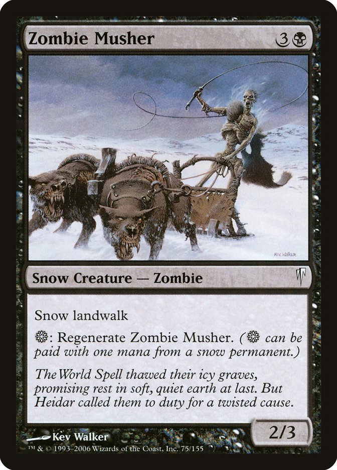 Zombie Musher 75 (Coldsnap)  | Good Games Adelaide SA