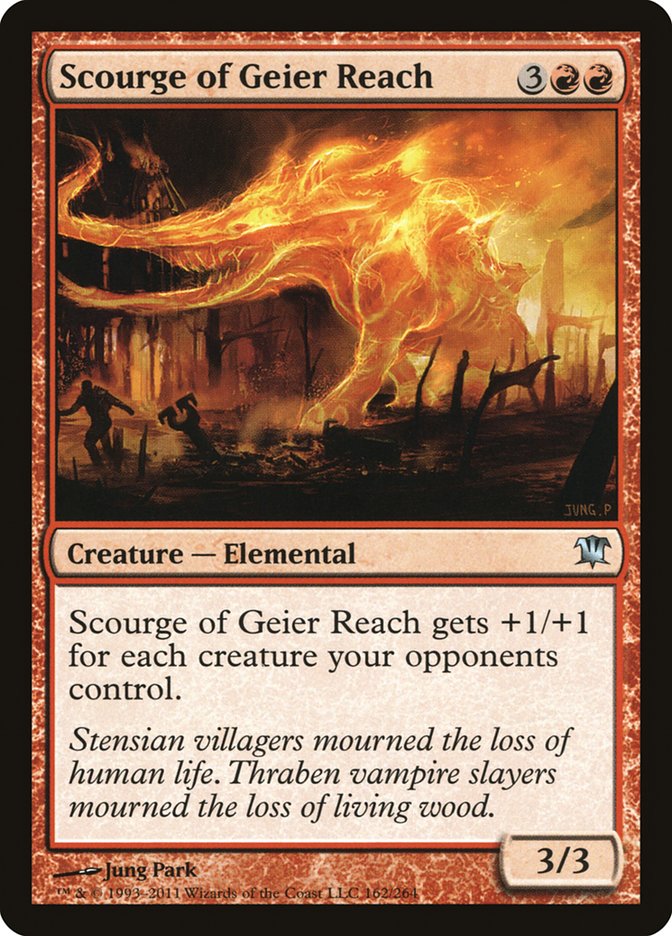 Scourge of Geier Reach [Innistrad] | Good Games Adelaide SA