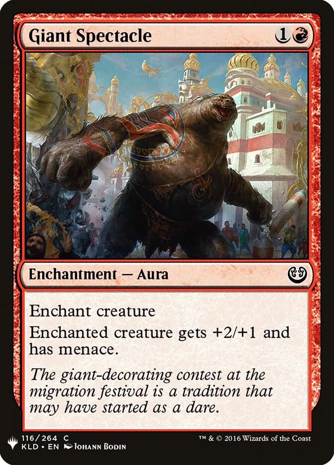 Giant Spectacle 116 (The List Reprints)  | Good Games Adelaide SA