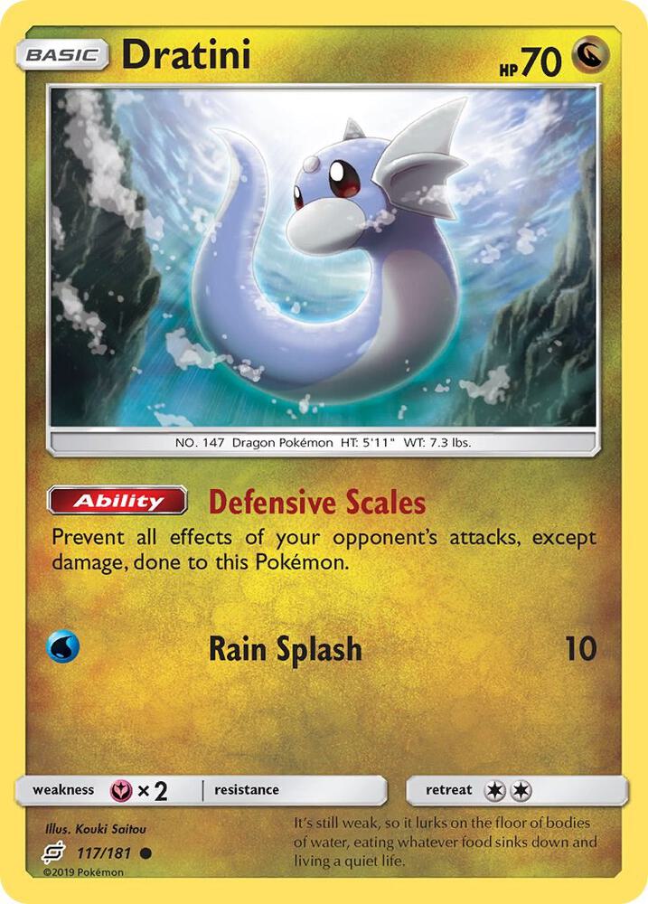 Dratini 117/181 (SM - Team Up)  | Good Games Adelaide SA