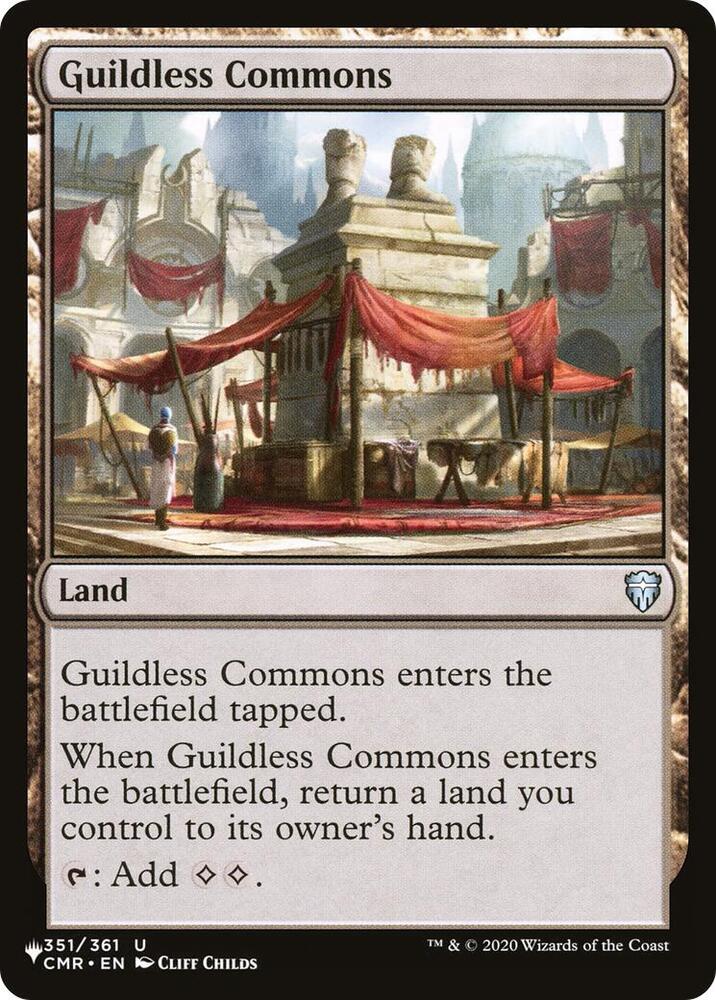 Guildless Commons 351/361 (The List Reprints)  | Good Games Adelaide SA