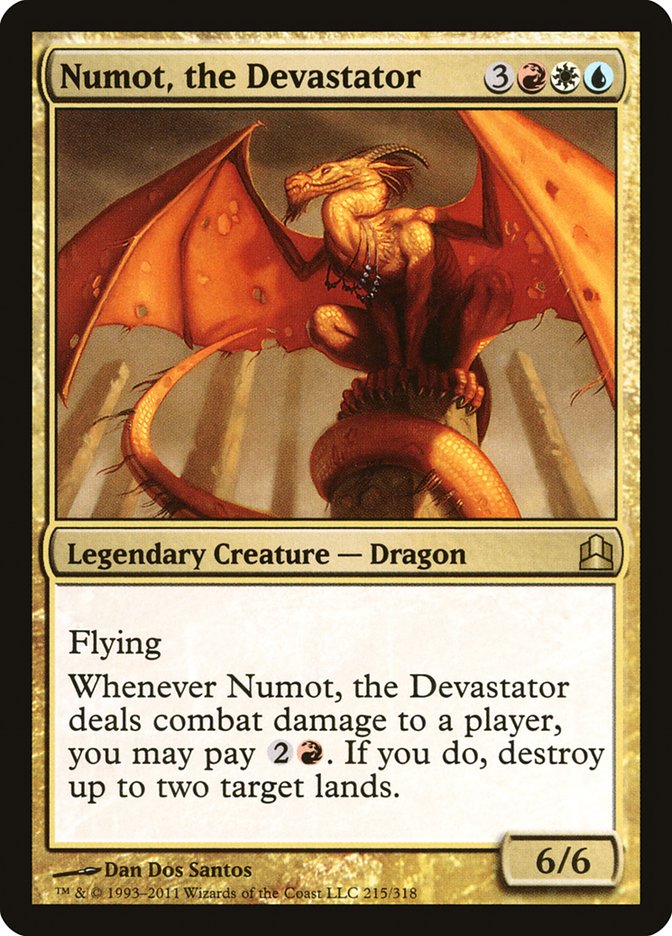 Numot, the Devastator [Commander 2011] | Good Games Adelaide SA