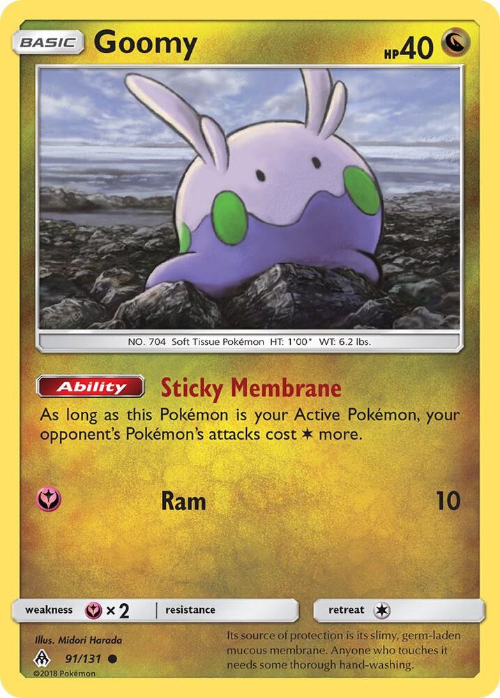 Goomy 91/131 (SM - Forbidden Light)  | Good Games Adelaide SA