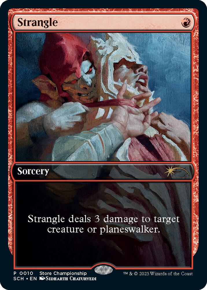 Strangle 10 (Game Day & Store Championship Promos)  - Full Art | Good Games Adelaide SA