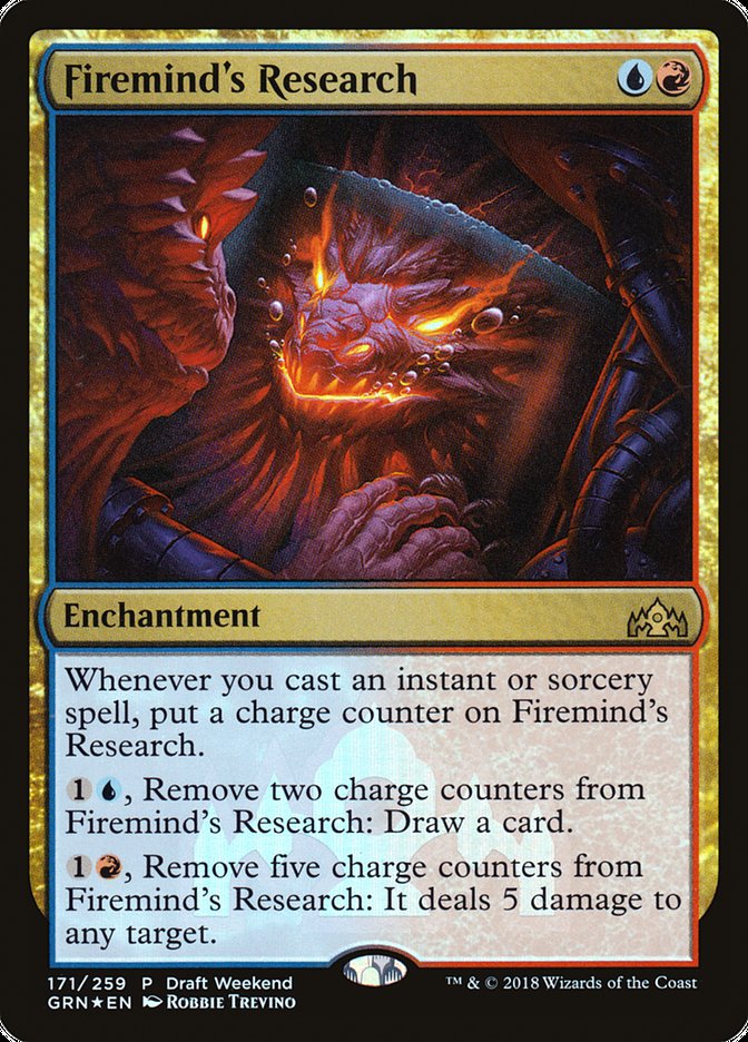 Firemind's Research [Guilds of Ravnica Promos] | Good Games Adelaide SA