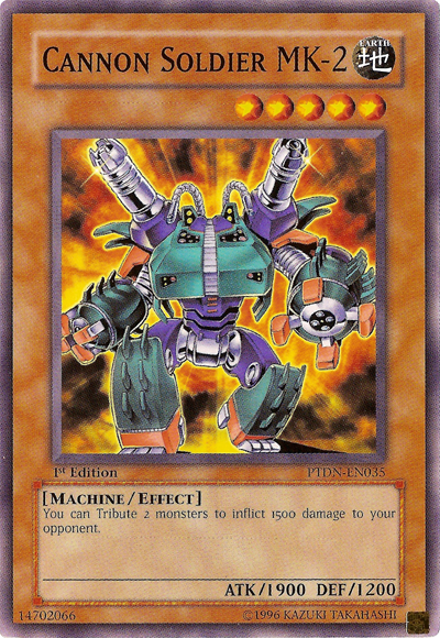 Cannon Soldier MK-2 [PTDN-EN035] Common | Good Games Adelaide SA