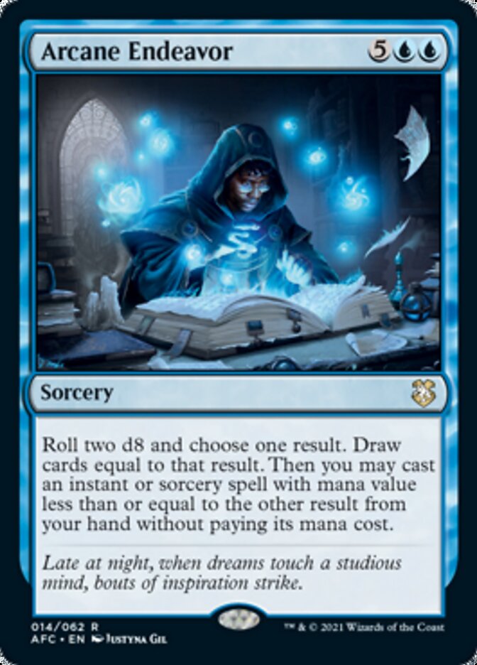 Arcane Endeavor [Dungeons & Dragons: Adventures in the Forgotten Realms Commander] | Good Games Adelaide SA