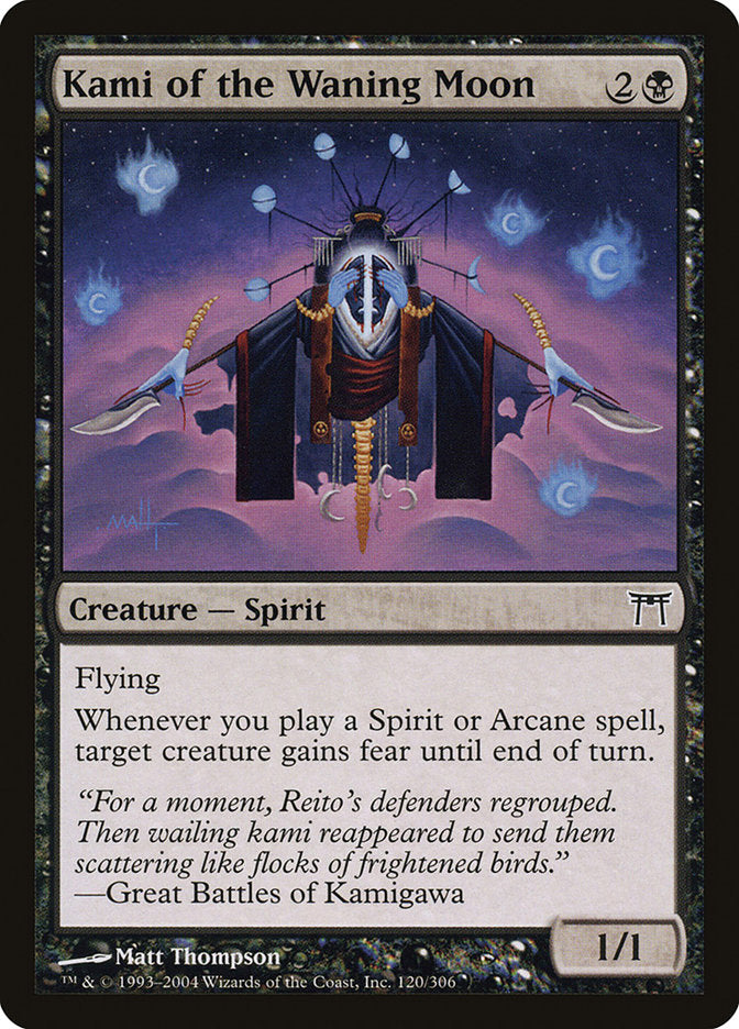 Kami of the Waning Moon 120 (Champions of Kamigawa)  - Foil | Good Games Adelaide SA